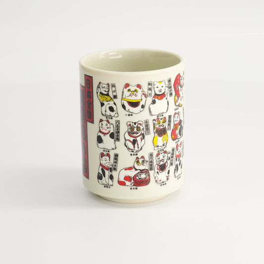 Cup Lucky Cat 7.8x10.5cm