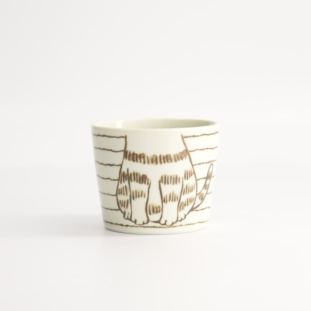 Neko Maruke Cat Cup 8.5x7cm
