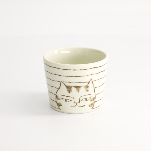 Neko Maruke Cat Cup 8.5x7cm