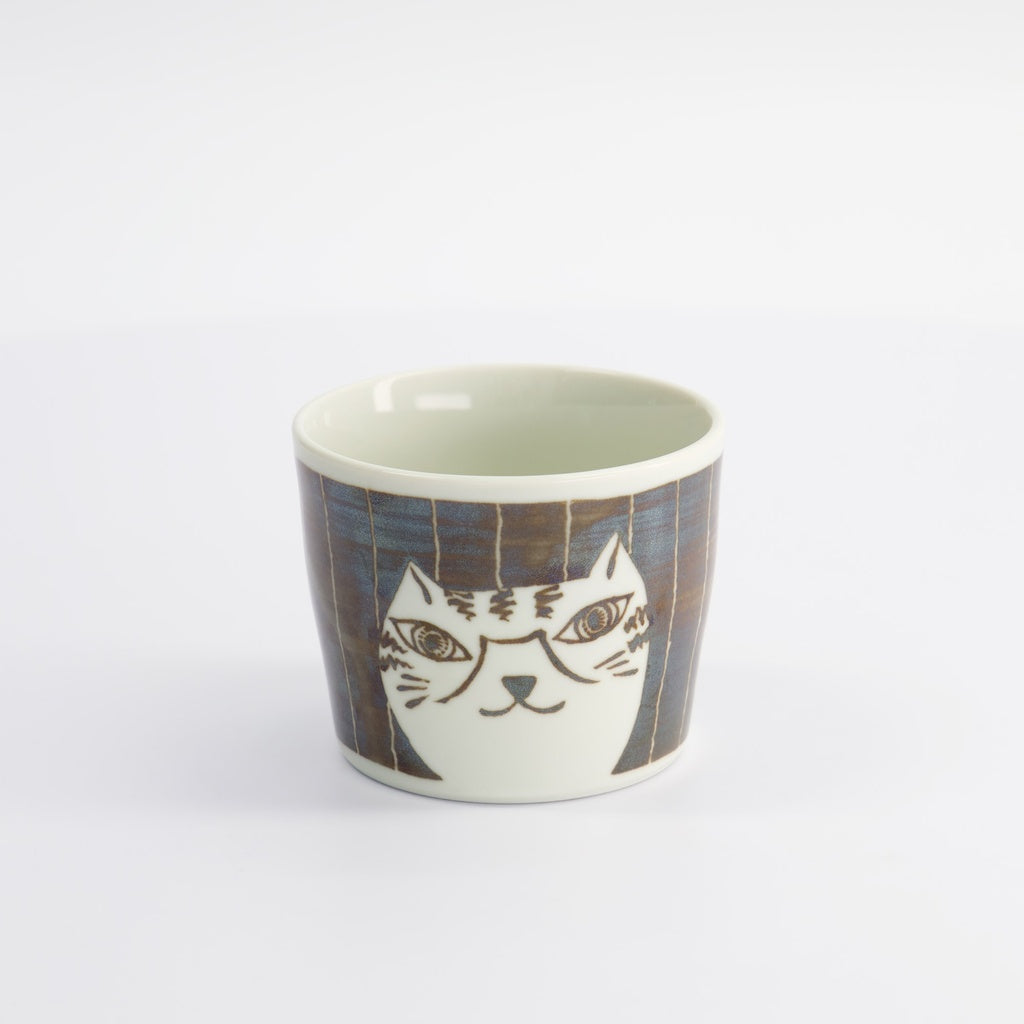 Neko Maruke Cat Cup 8.5x7cm