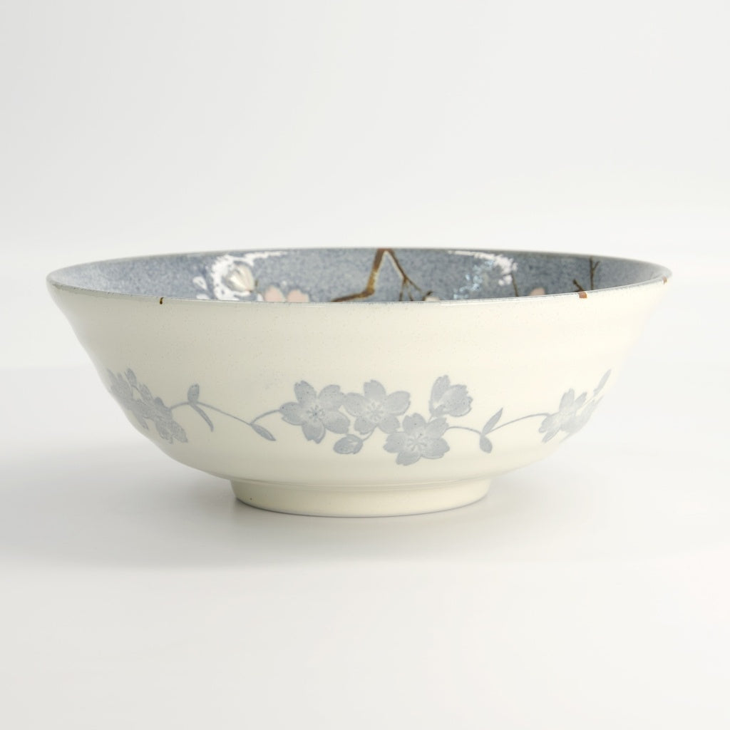 Fujisakura Ramen Bowl 21x7.8cm 1000ml Gray