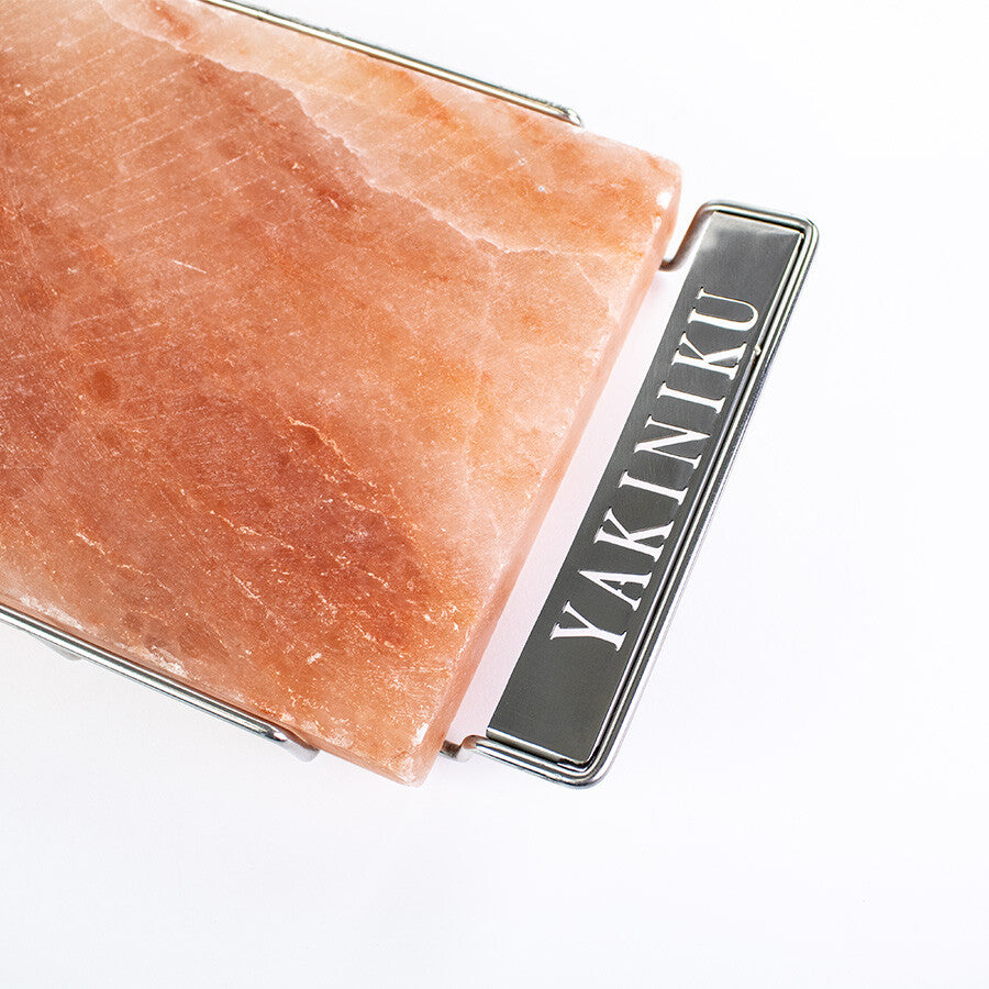 YAKINIKU Himalaya saltstone with holder / tray for BBQ