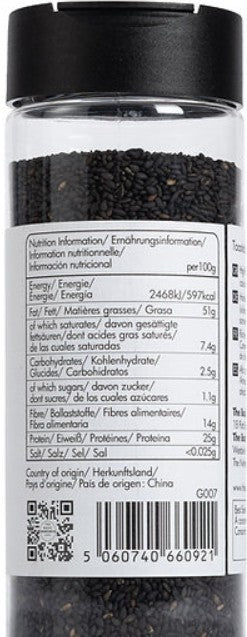 Emma Basics Roasted Black Sesame Seeds 150g