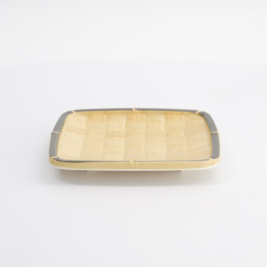 Bamboo Square Plate 15.2x15.2x2cm