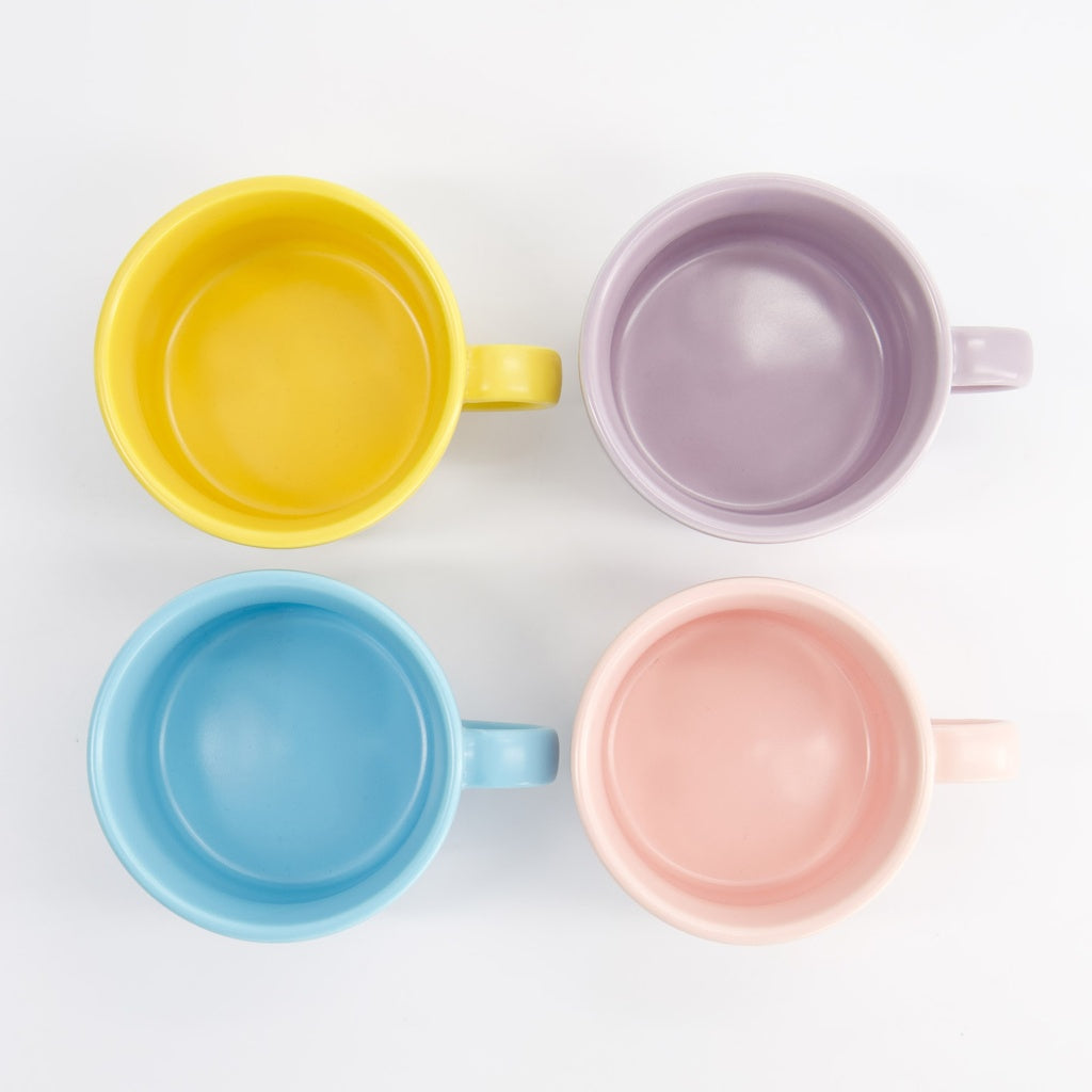 Kawaii Animals Mug Giftset 4pcs 8x6cm