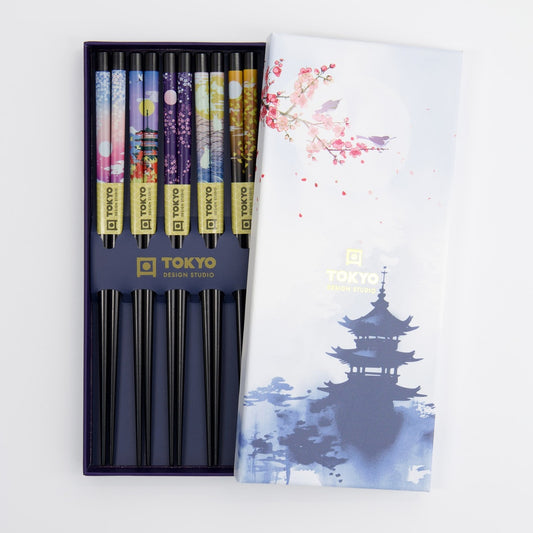 Chopstick Giftset/5 Temple