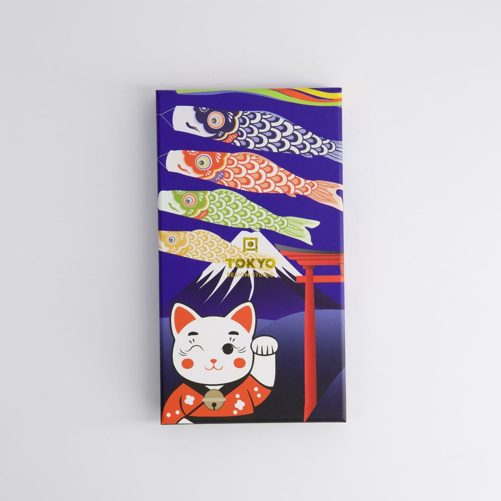 Children Chopstick Giftset/5 Lucky Cats & Koinobori