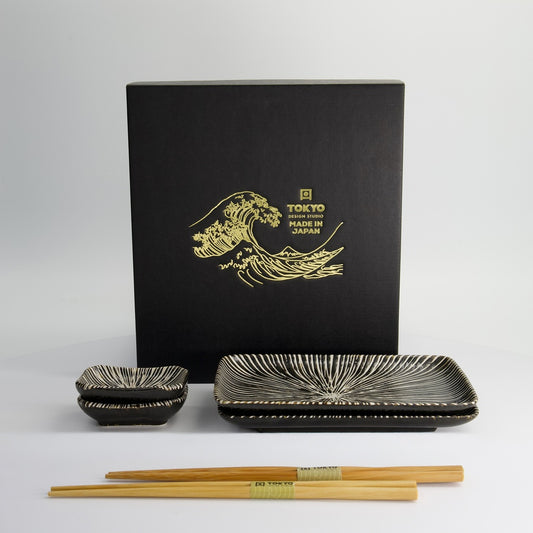 Brown Tokusa Sushi Giftset 6pcs