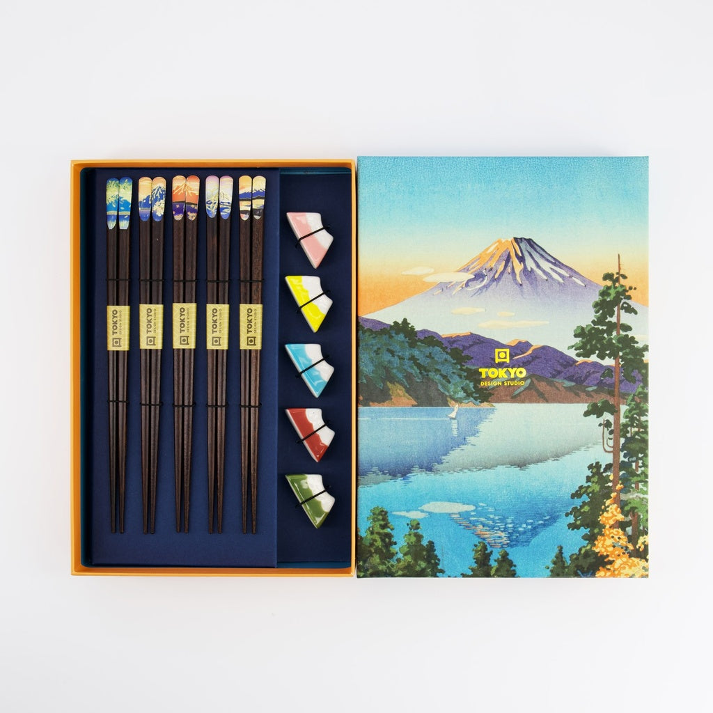 Chopstick Giftset/10 Fuji Mountain