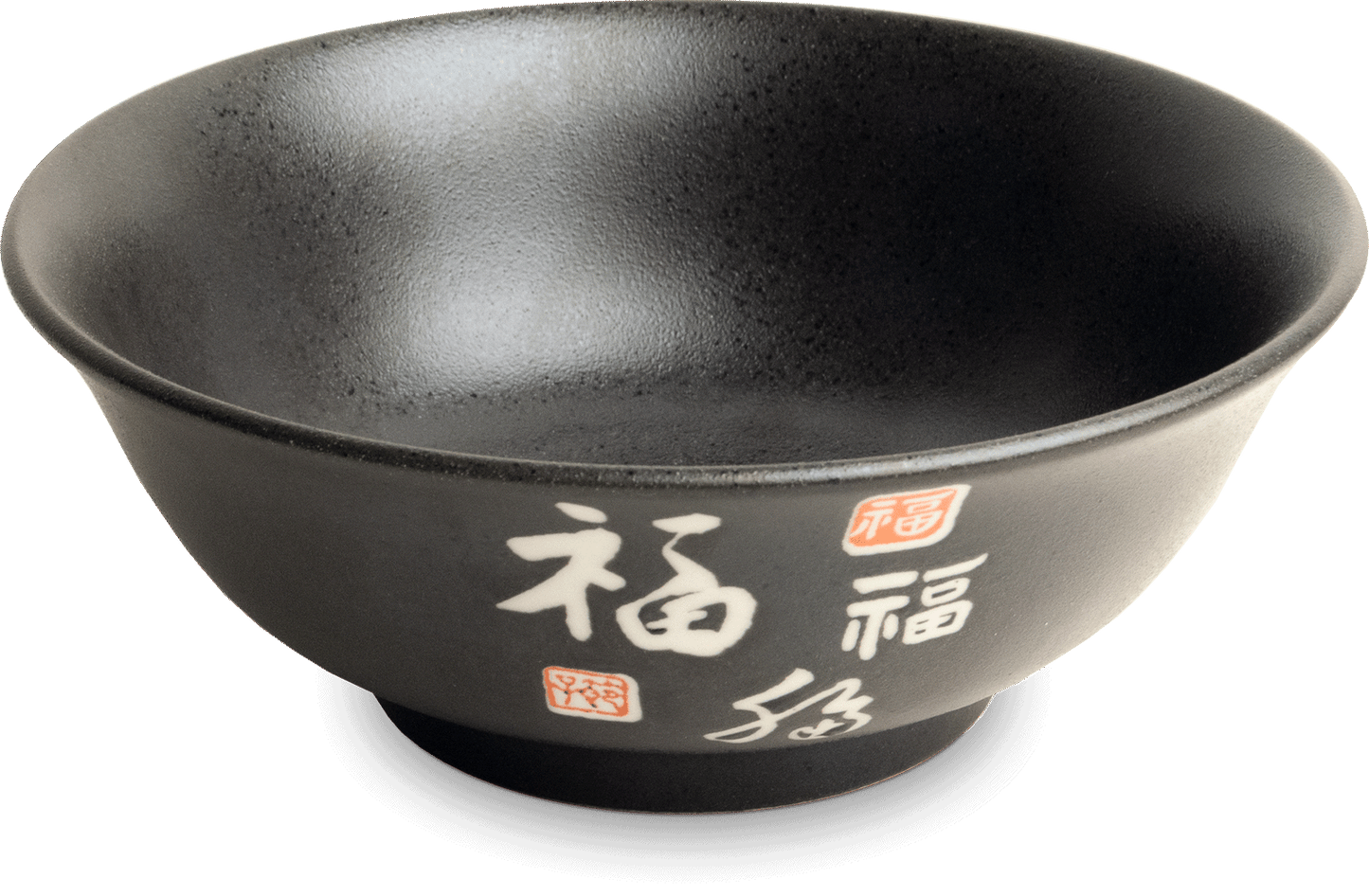 Large black bowl