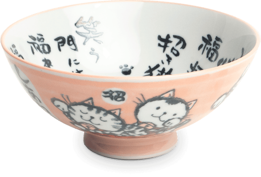 Lucky cat bowl
