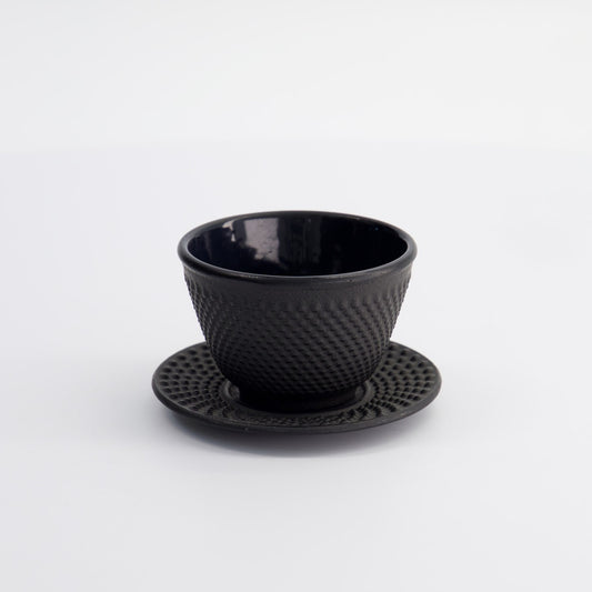 WY Cup Iron+plate 7x5.5cm 120ml BLACK