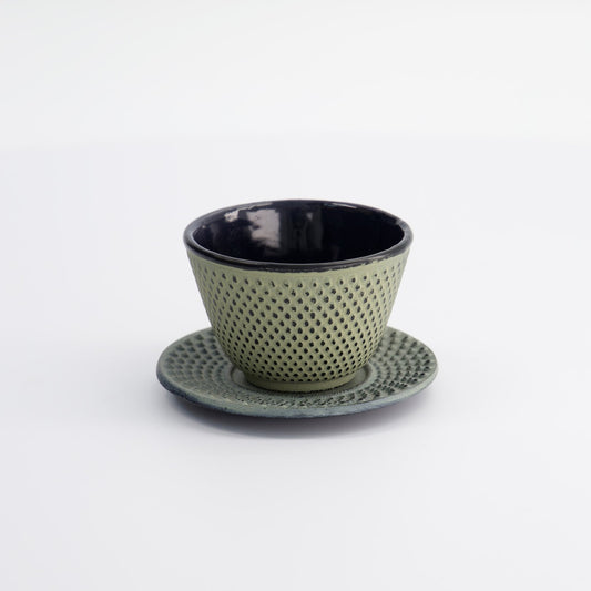 WY Cup Iron+plate 7x5.5cm 120ml GREEN