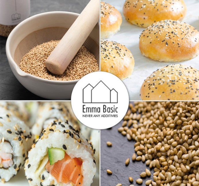 Emma Basics Roasted White Sesame Seeds 150g
