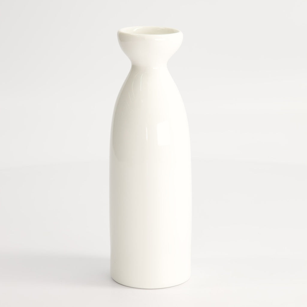 White Series Sake Bottle 17.5cm 220ml