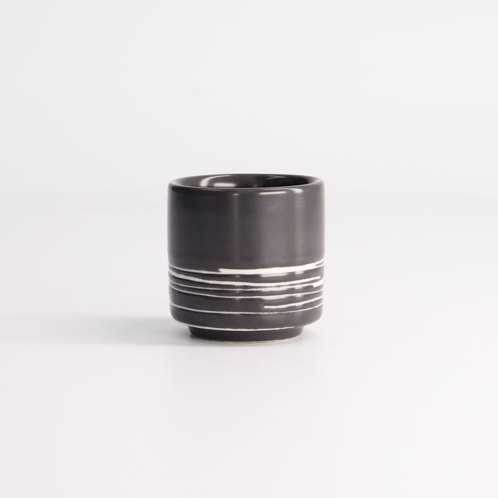 Black Maru Series Sake Cup 4.5x5cm 50ml