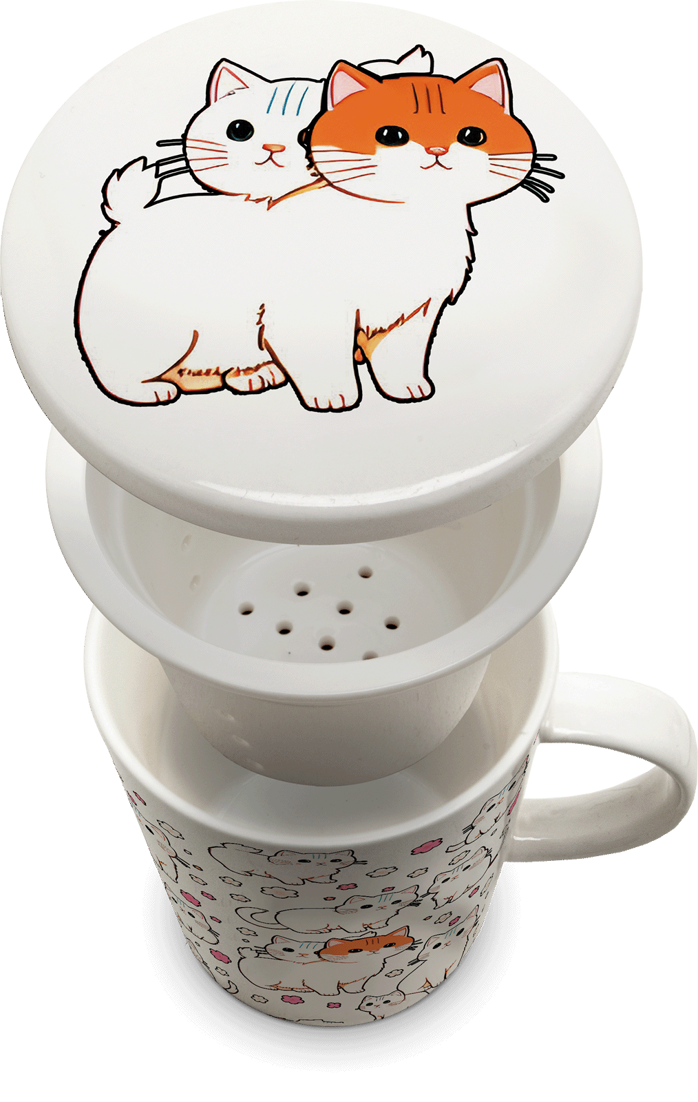 Tea mug with filter