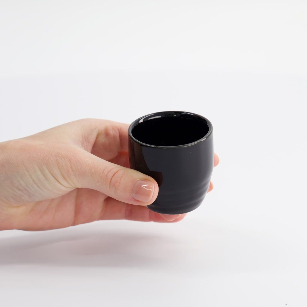 Black Sake Cup 4.9x4.8cm 50ml