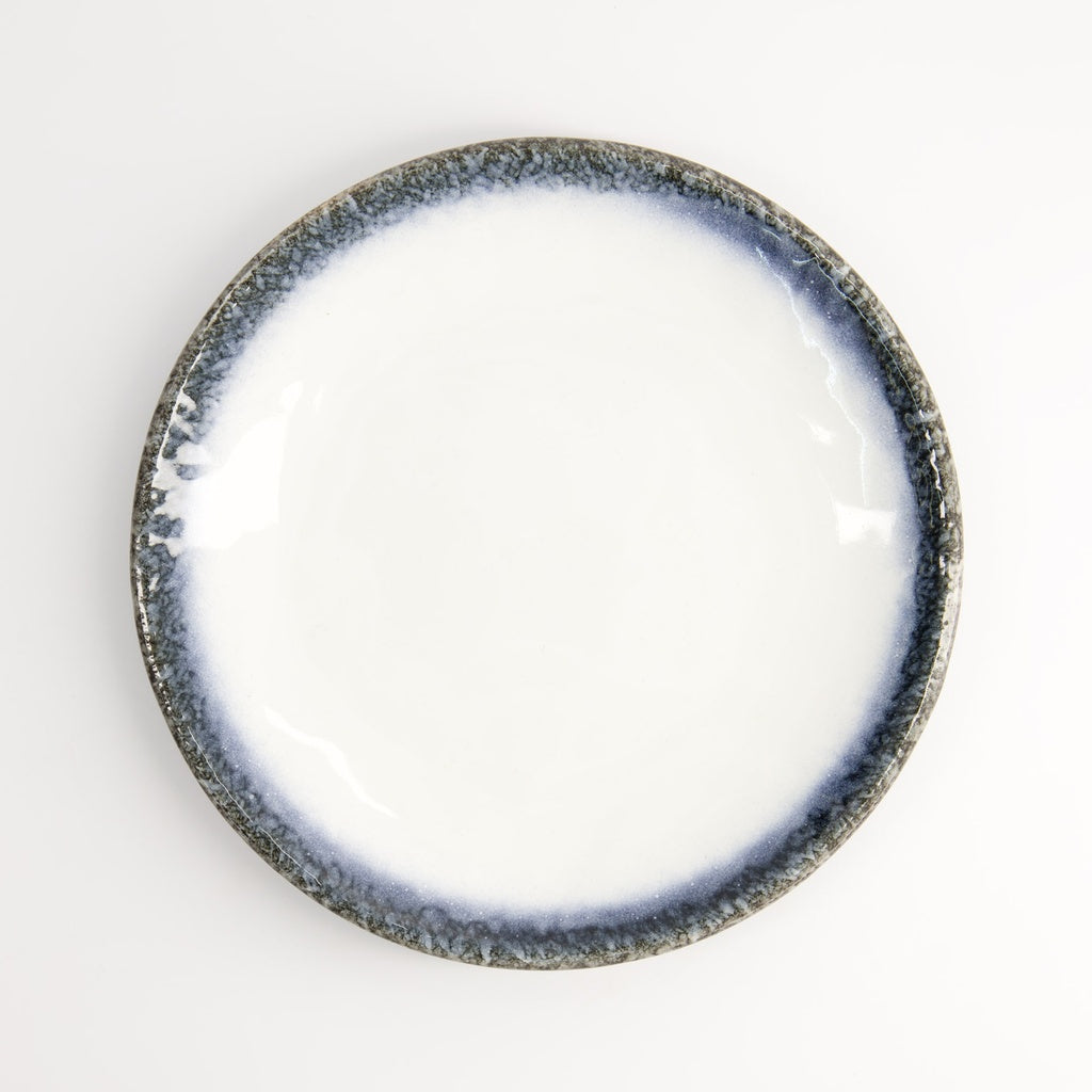 Tajimi Blue/White Plate 22.8x3cm