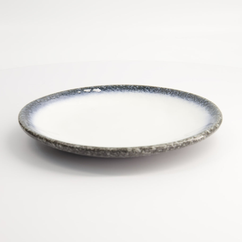 Tajimi Blue/White Plate 22.8x3cm