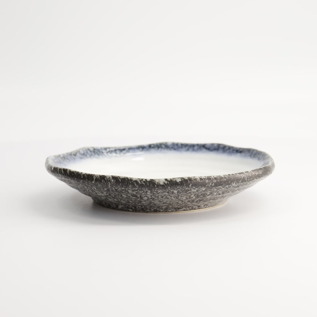 Tajimi Blue/White Plate 18x3cm