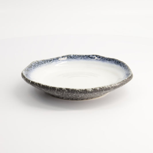 Tajimi Blue/White Plate 18x3cm