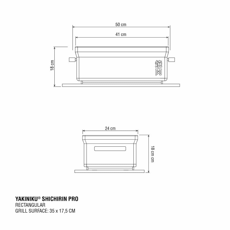 YAKINIKU PRO EDITION Medium Konro / Yakitori Grill (2-6 People)