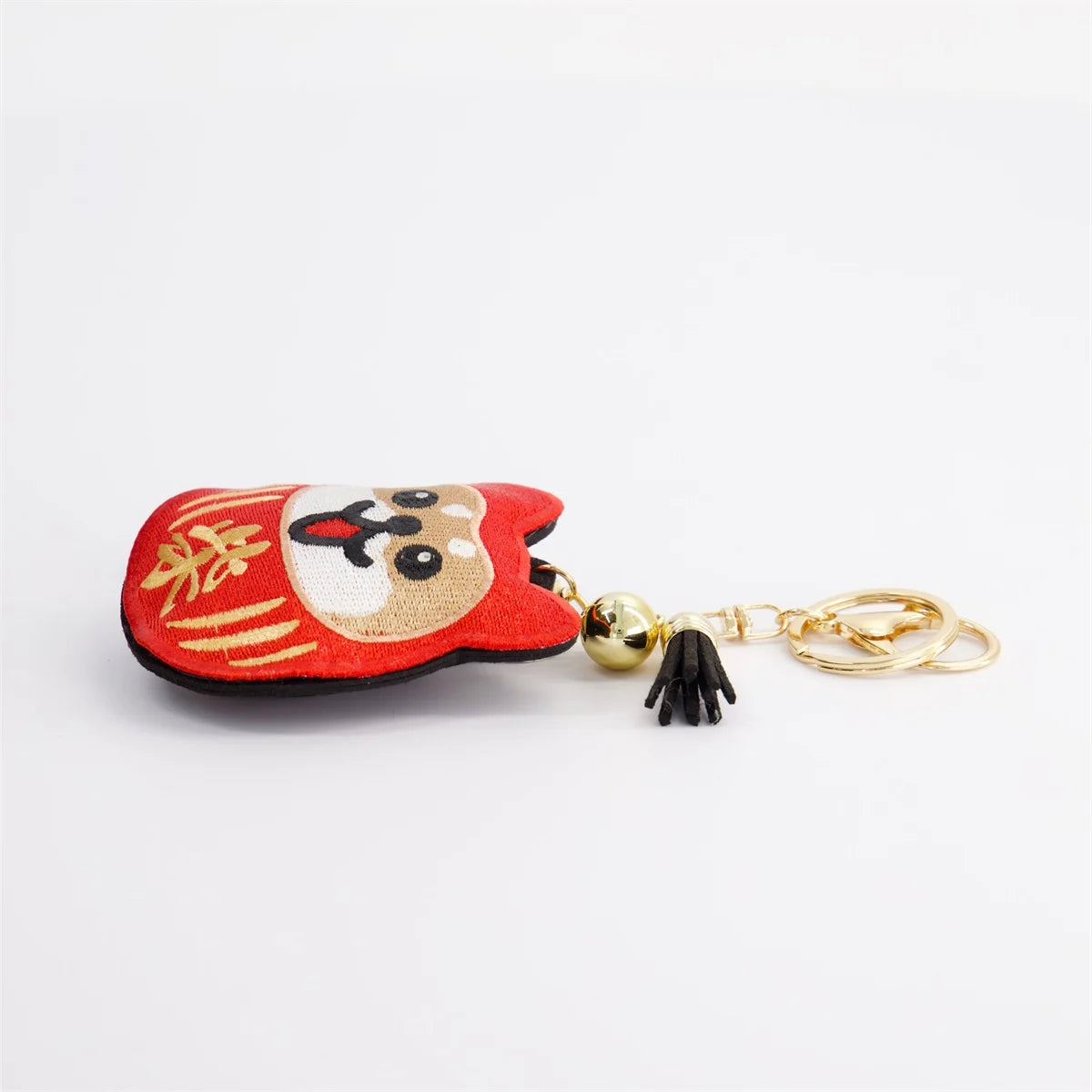 Patch Keychain Daruma Shiba-Dog