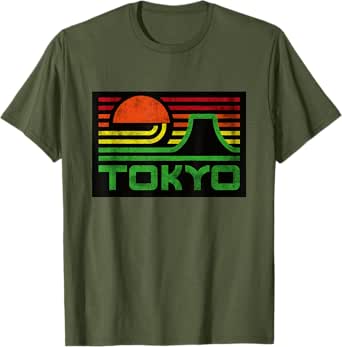 Cool Tokyo Japan Outfit Illustration Graphic Cool Designs T-Shirt
