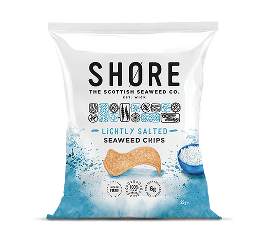 Shore Lightly Salted Seaweed Chips 80g