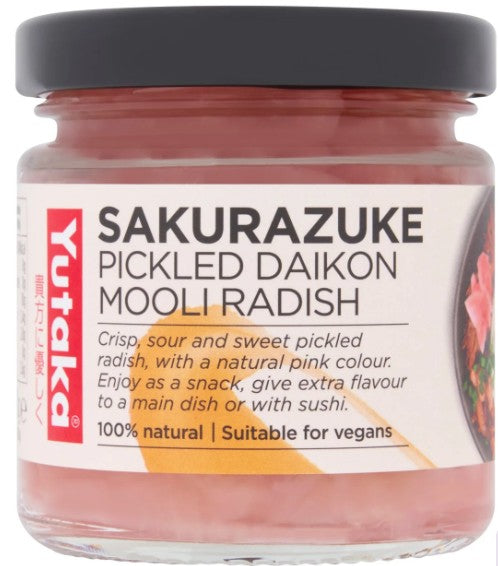 Yutaka Sakurazuke Japanese Pink Pickled Radish 110g