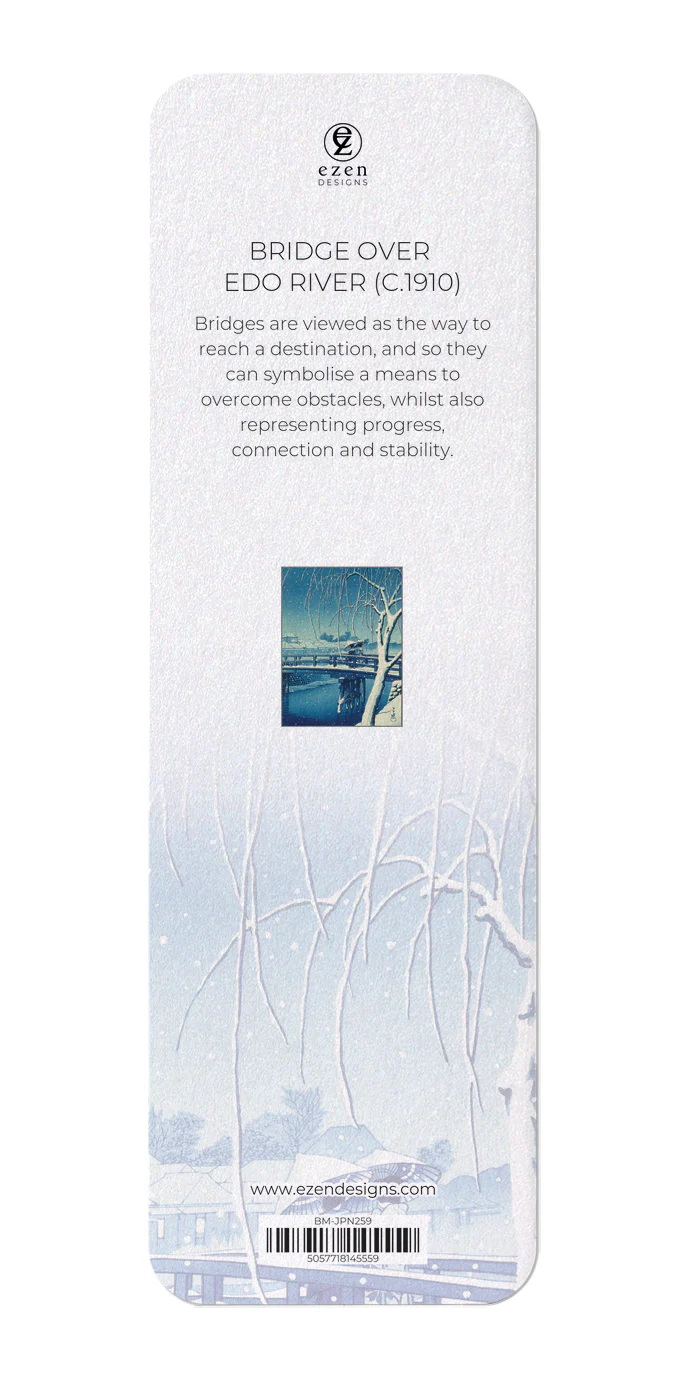 Bridge Over Edo River Bookmark