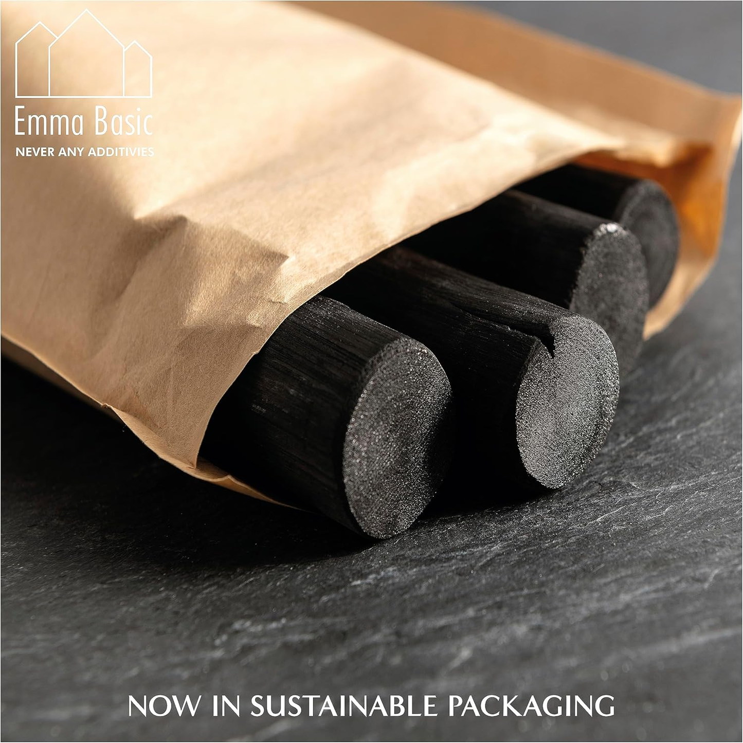Emma Basic Binchotan Charcoal Water Filter  4 Pcs