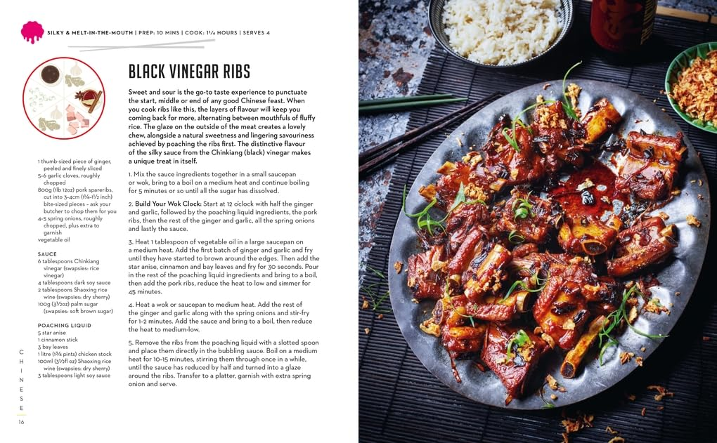Jeremy Pang's School of Wok: Simple Family Feasts: More than 80 delicious recipes from across East and South East Asia Hardcover