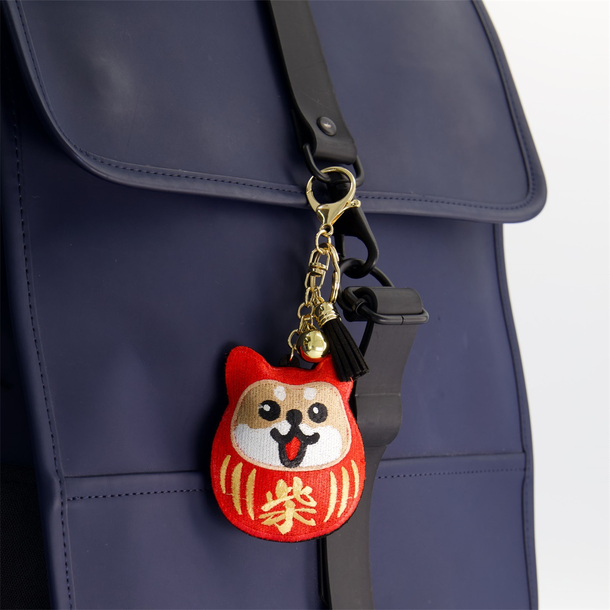 Patch Keychain Daruma Shiba-Dog