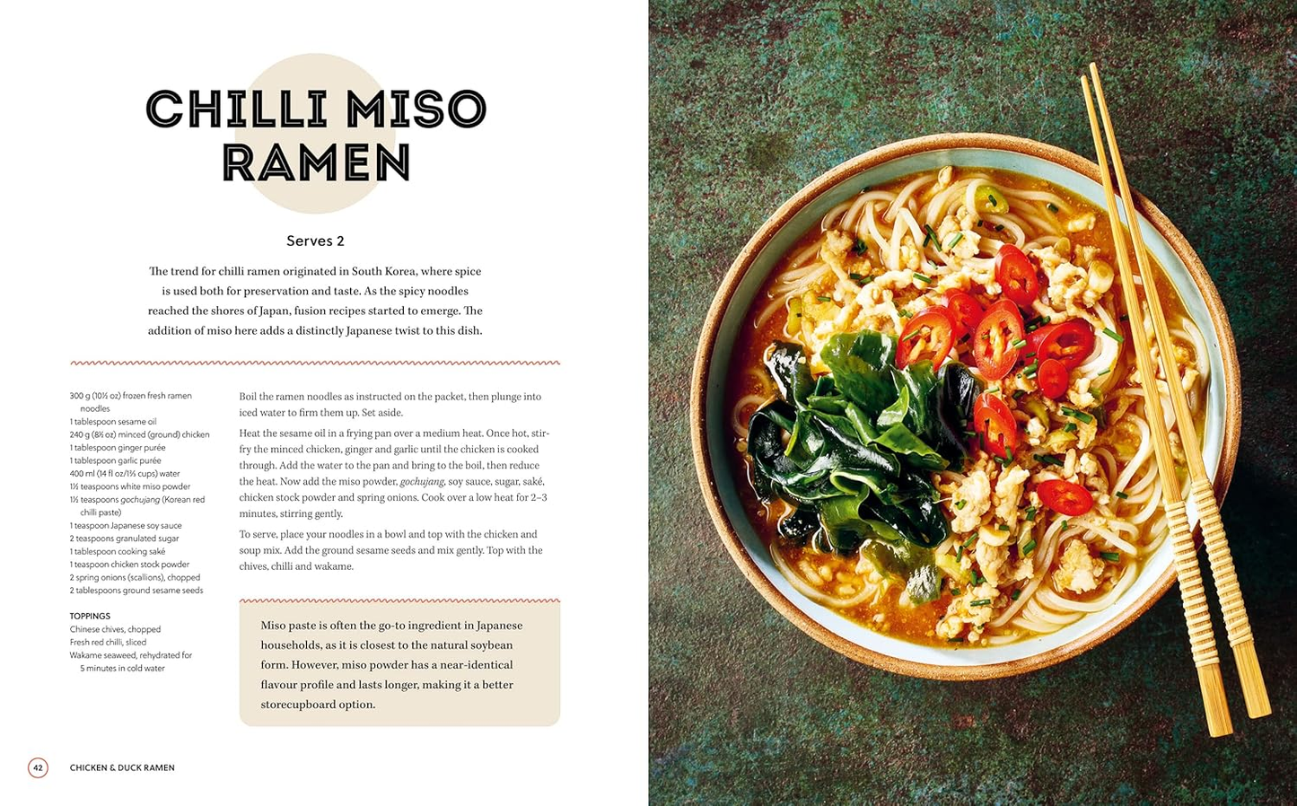 Ramen: 80 easy noodle bowls and broths Hardcover Book