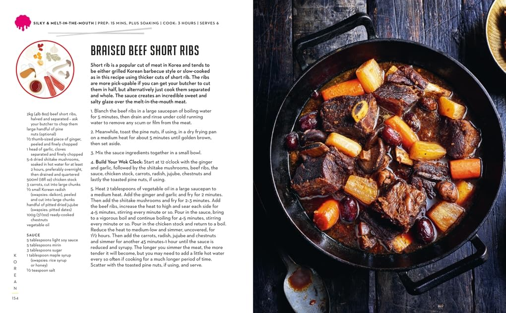 Jeremy Pang's School of Wok: Simple Family Feasts: More than 80 delicious recipes from across East and South East Asia Hardcover