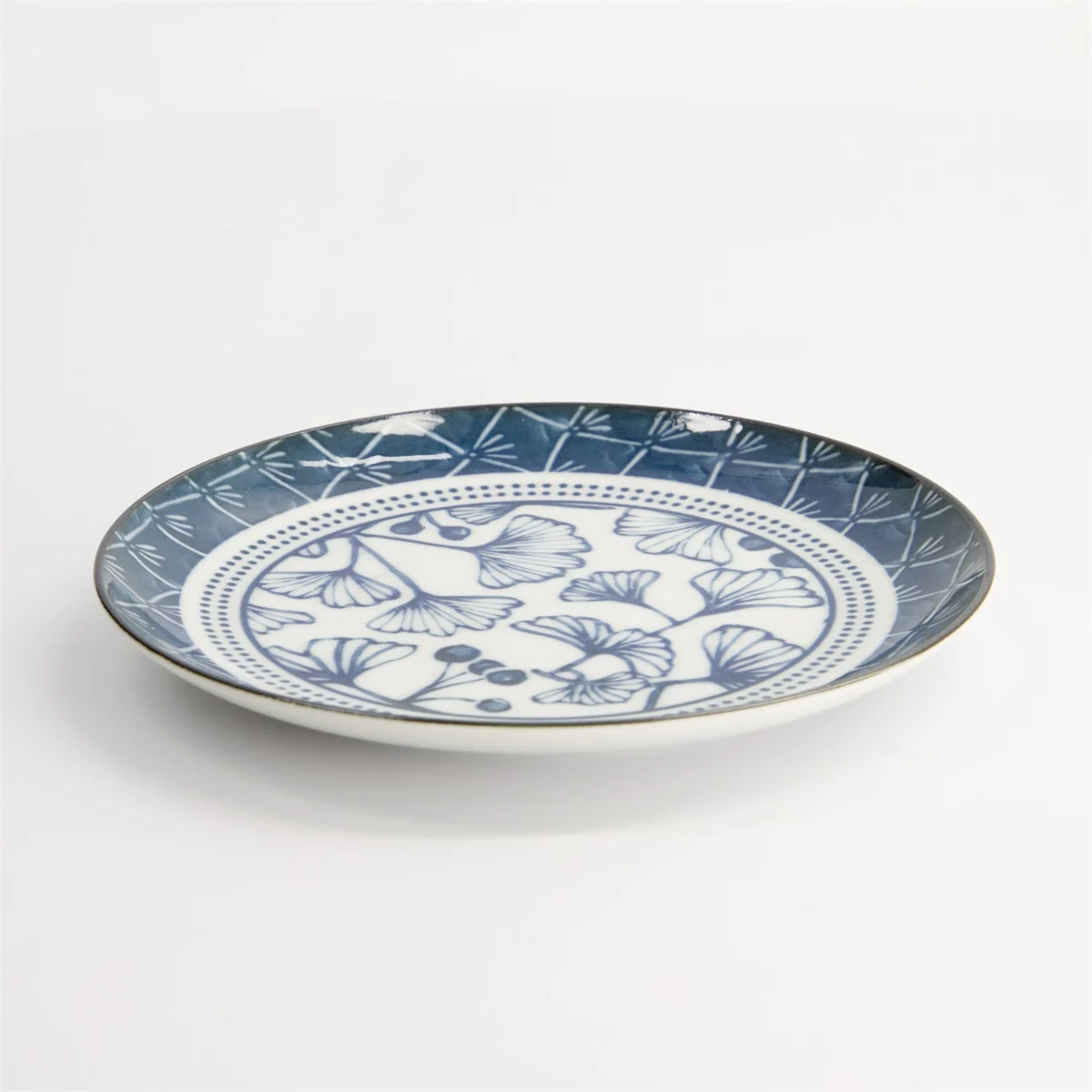 Flora Japonica Plate 16x2cm Gingko