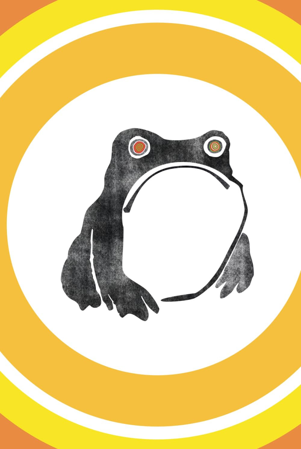 Matsumoto Hoji Funny Psychedelic Hypno-frog Notebook