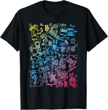 Doodle Sketch T-shirt
