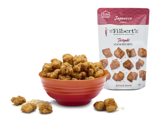 MR FILBERTS Mochi Rice Bites Teriyaki 150g