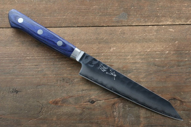 SEISUKE AUS10 HAMMERED KIRITSUKE PETTY-UTILITY JAPANESE KNIFE 145MM