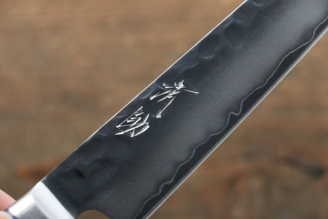 SEISUKE AUS10 HAMMERED KIRITSUKE PETTY-UTILITY JAPANESE KNIFE 145MM