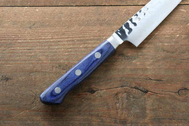 SEISUKE AUS10 HAMMERED KIRITSUKE PETTY-UTILITY JAPANESE KNIFE 145MM