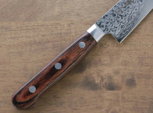 Sakai Takayuki VG10 17 Layer Damascus Suminagashi Petty-Utility Japanese Knife 140mm