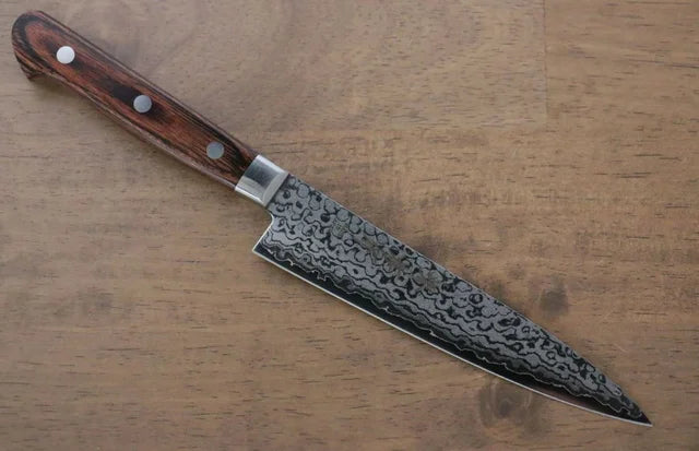 Sakai Takayuki VG10 17 Layer Damascus Suminagashi Petty-Utility Japanese Knife 140mm