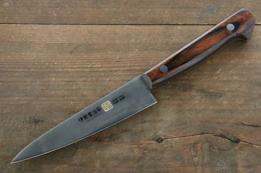 Iseya Molybdenum Petty-Utility 120mm Mahogany Handle