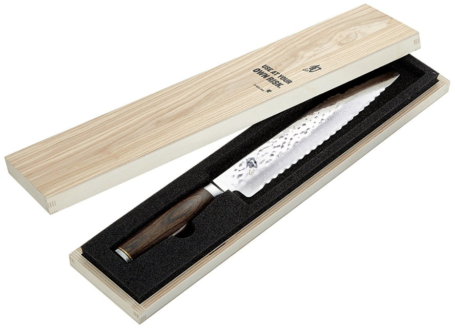 KAI SHUN Premier Bread / Carving Knife 225mm (Tim Malzer)