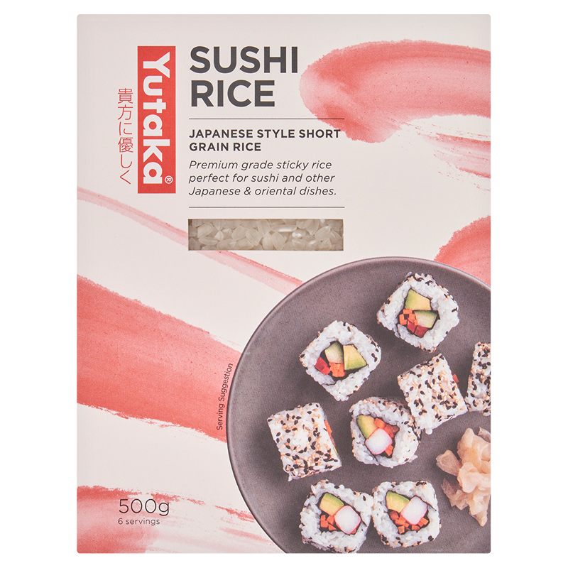 Yutaka Sushi Rice Japanese Style Short Grain Rice 500g